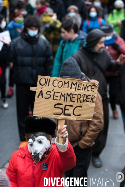 Manifestation du monde de la culture à Nantes