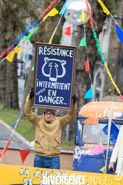 Manifestation du monde de la culture à Nantes