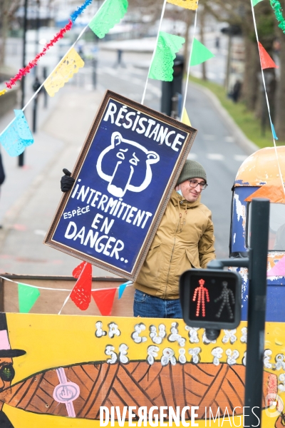 Manifestation du monde de la culture à Nantes