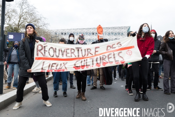 Manifestation du monde de la culture à Nantes