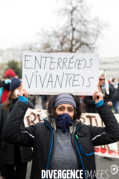 Manifestation du monde de la culture à Nantes