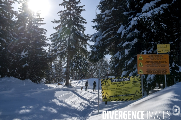 Domaine skiable fermé