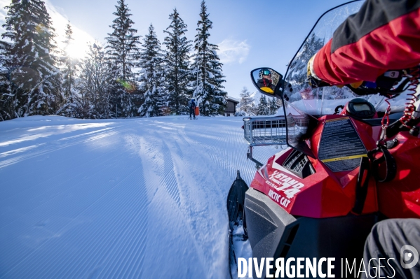 Domaine skiable fermé