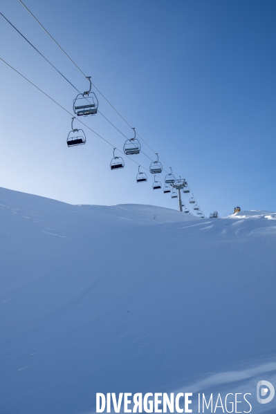 Domaine skiable fermé