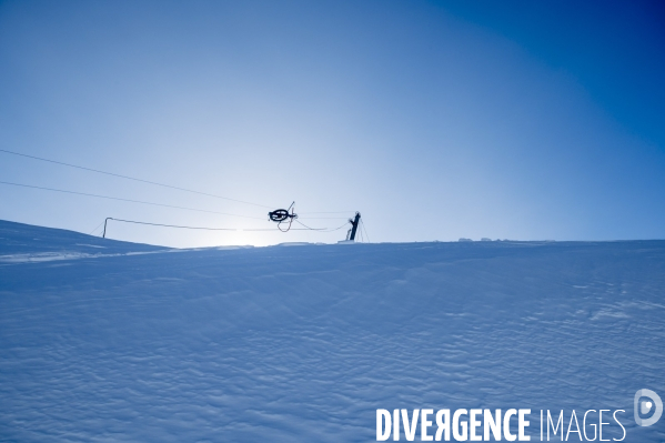 Domaine skiable fermé