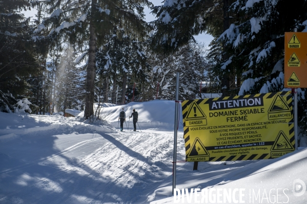 Domaine skiable fermé