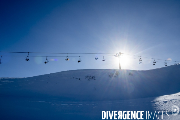 Domaine skiable fermé