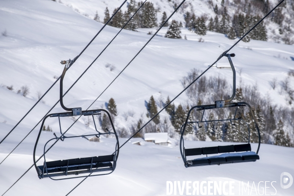 Domaine skiable fermé