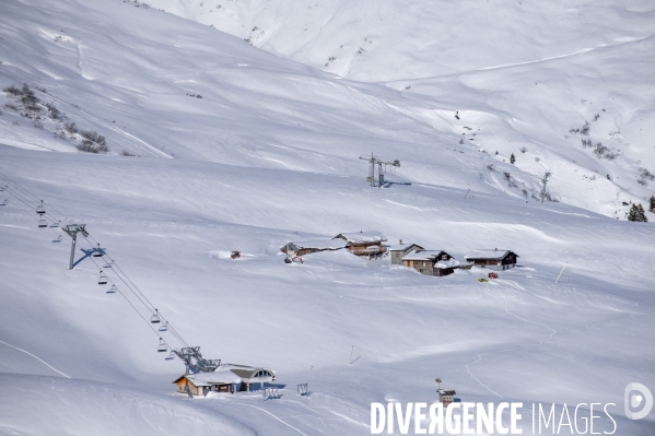 Domaine skiable fermé