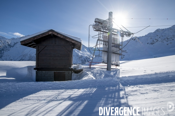 Domaine skiable fermé