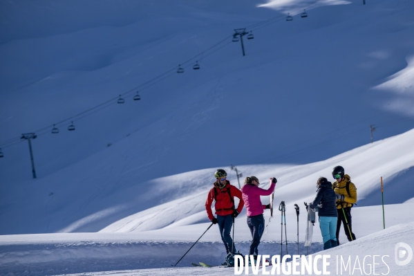 Domaine skiable fermé