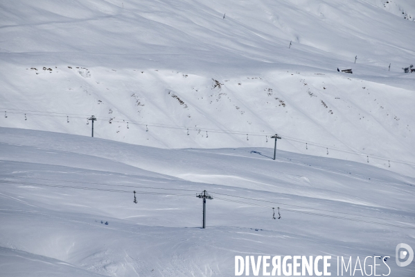 Domaine skiable fermé