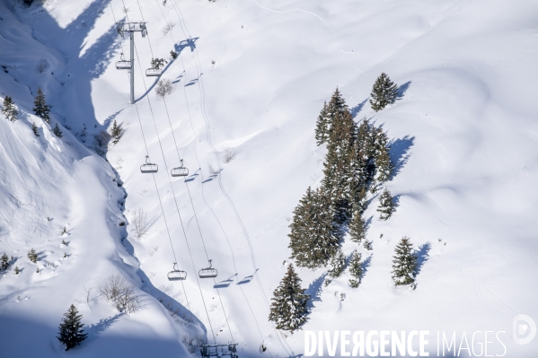 Domaine skiable fermé