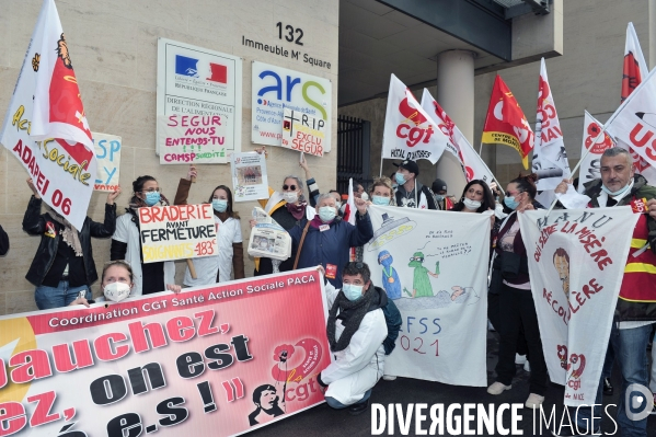 Manifestation CGT Santé