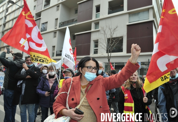 Manifestation CGT Santé