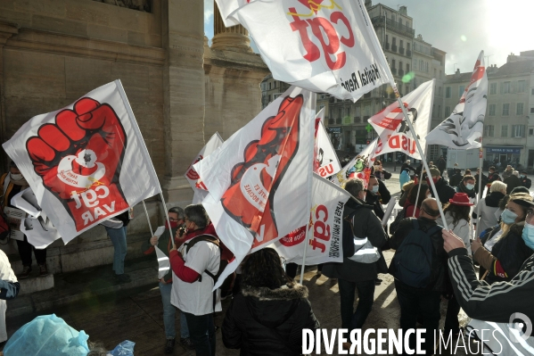 Manifestation CGT Santé