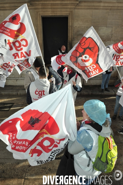 Manifestation CGT Santé