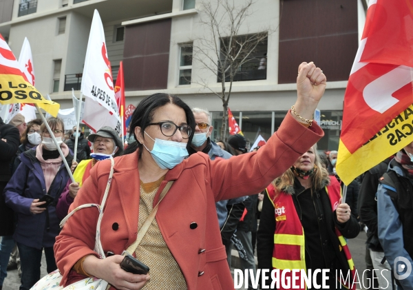 Manifestation CGT Santé