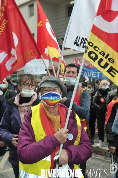 Manifestation CGT Santé