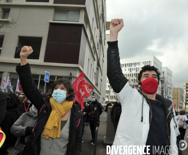 Manifestation CGT Santé