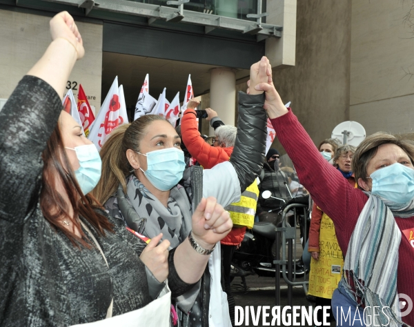 Manifestation CGT Santé