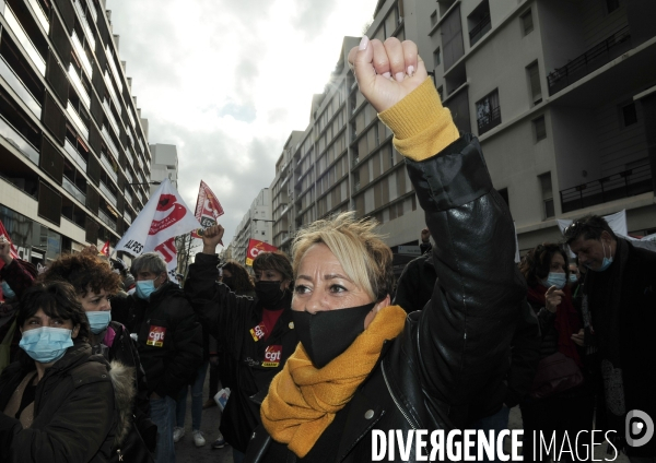 Manifestation CGT Santé