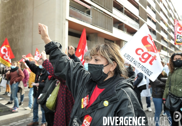 Manifestation CGT Santé