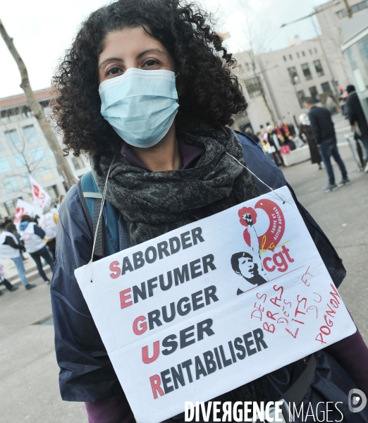 Manifestation CGT Santé