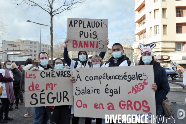 Manifestation CGT Santé