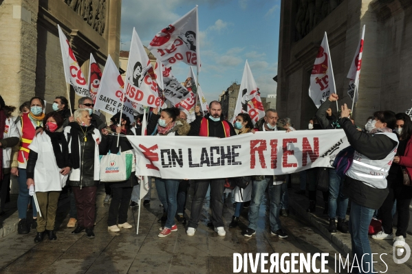 Manifestation CGT Santé