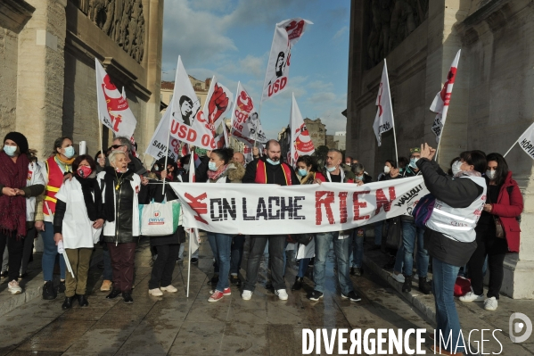 Manifestation CGT Santé