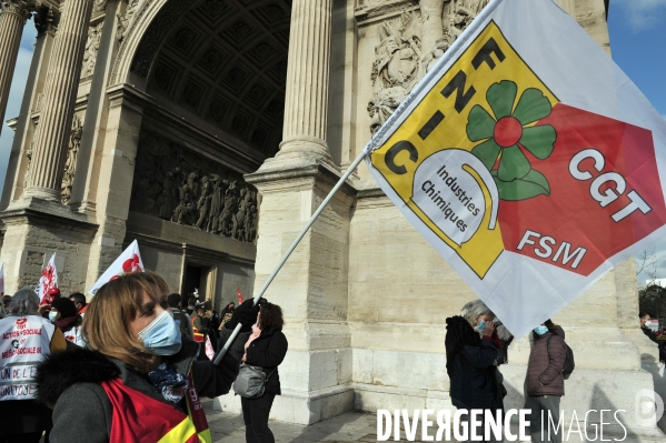 Manifestation CGT Santé