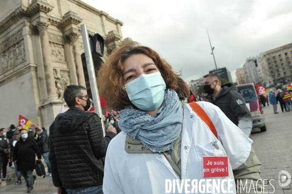 Manifestation CGT Santé