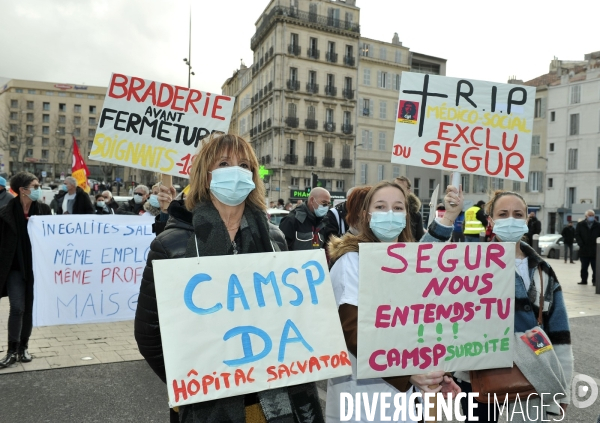 Manifestation CGT Santé