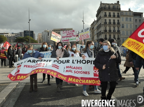 Manifestation CGT Santé