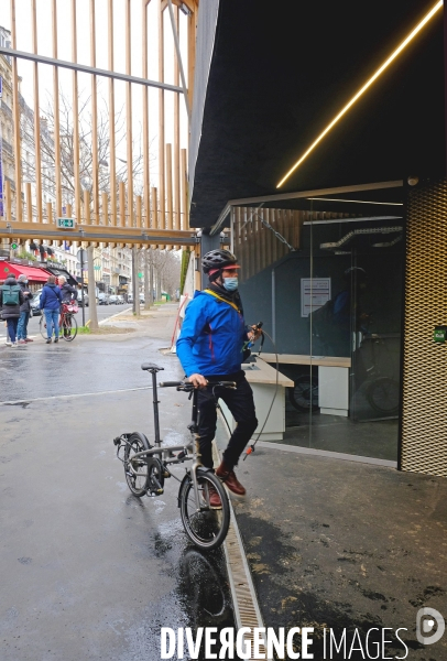 La nouvelle vélostation Montparnasse