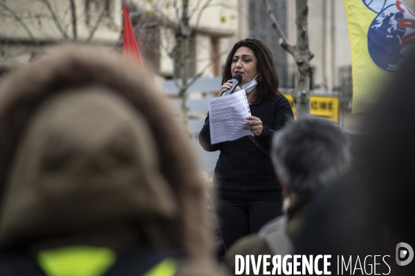 Manifestation des soignants à Marseille