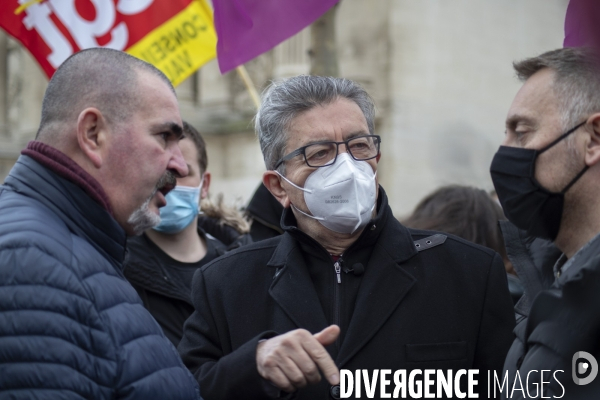 Manifestation des soignants à Marseille