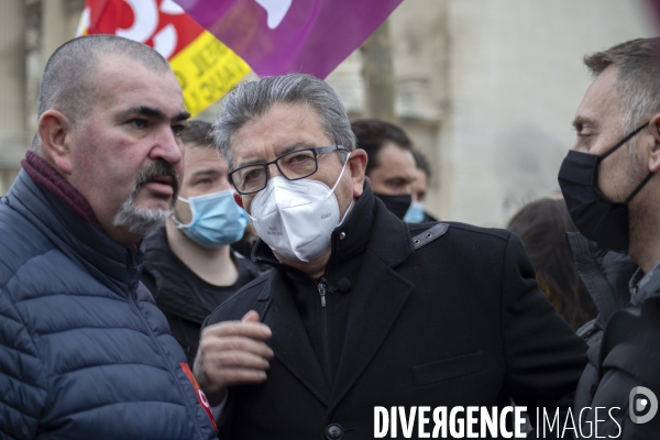 Manifestation des soignants à Marseille