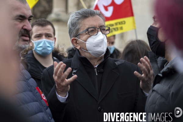 Manifestation des soignants à Marseille