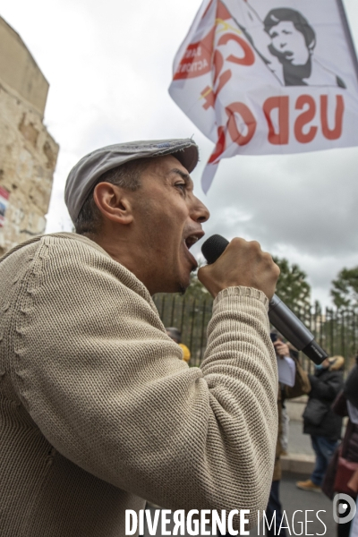 Manifestation des soignants à Marseille