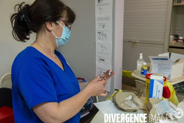 Vaccination contre la covid-19 dans un Ehpad