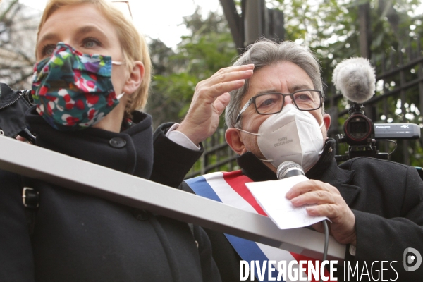 Paris, Manifestation pour l emploi, les libertés et gilets jaunes