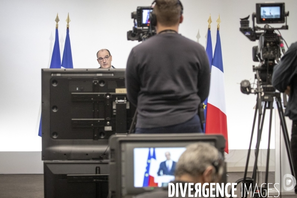 Castex Véran : point presse Covid 19