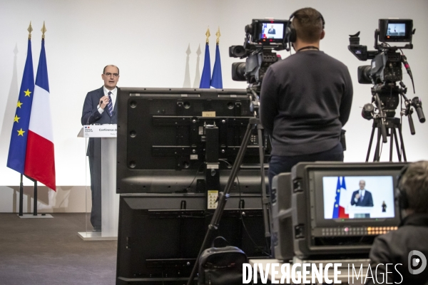 Castex Véran : point presse Covid 19