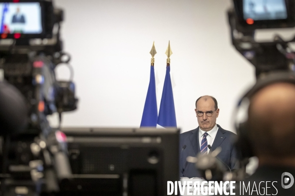 Castex Véran : point presse Covid 19