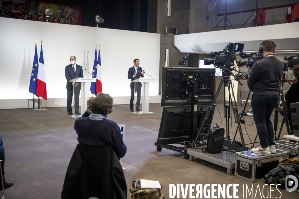 Castex Véran : point presse Covid 19