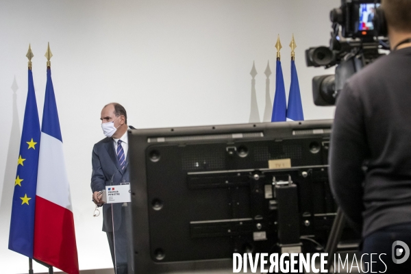 Castex Véran : point presse Covid 19