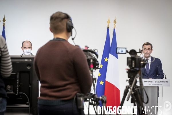 Castex Darmanin Véran : point presse Covid 19