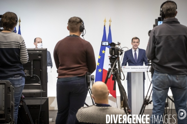 Castex Darmanin Véran : point presse Covid 19